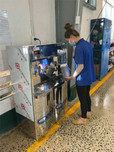 Máy lọc nước uống cho công nhân